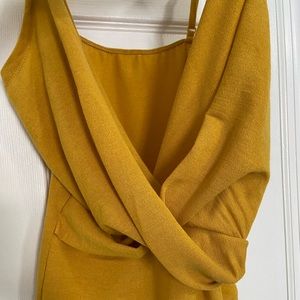 Shein gold bodysuit (S)